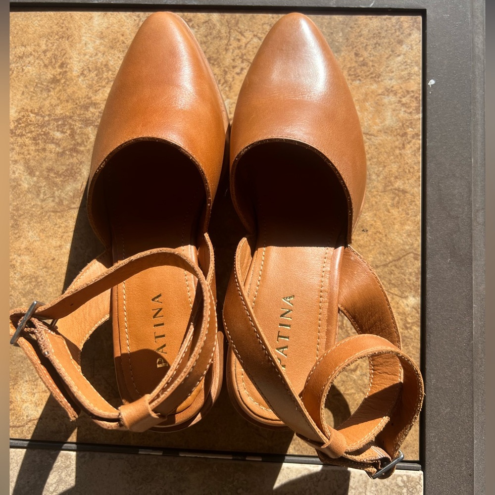 Portland Leather Tan Women's Flats